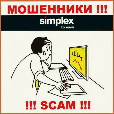 Не дайте internet-мошенникам SimplexCc Com слить Ваши финансовые средства - боритесь