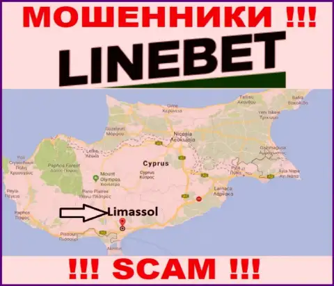 Зарегистрированы шулера ЛайнБет в оффшоре  - Cyprus, Limassol, будьте очень осторожны !