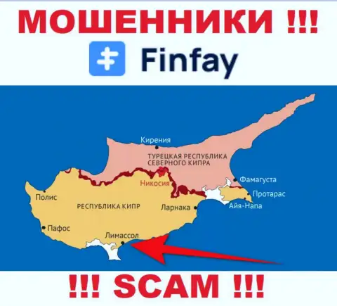 Базируясь в оффшоре, на территории Cyprus, FinFay свободно надувают лохов