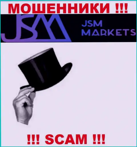 Информации о непосредственных руководителях мошенников JSM Markets в сети не удалось найти