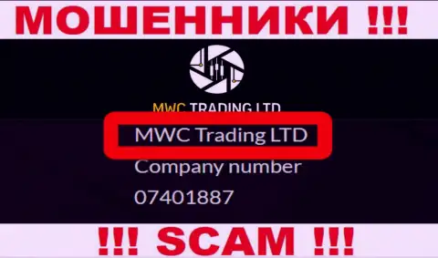 На сайте МВКТрейдингЛтд говорится, что MWC Trading LTD - это их юридическое лицо, но это не обозначает, что они порядочны