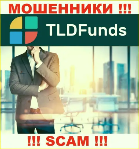 Начальство TLDFunds Com старательно скрыто от internet-пользователей