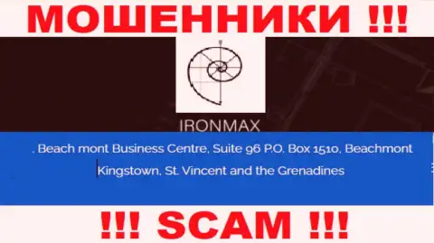 С конторой Iron Max Group довольно рискованно совместно работать, т.к. их юридический адрес в офшоре - Сюит 96 П.О. Бокс 1510, Бичмонт Кингстаун, Сент-Винсент и Гренадины