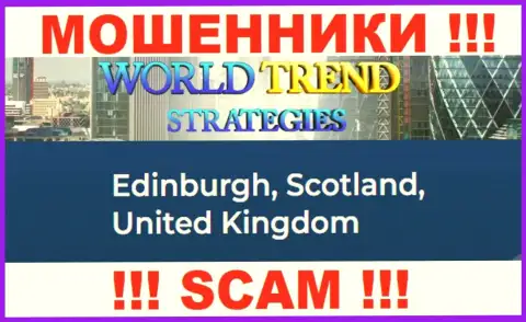 С ВорлдТрендСтратеджис Ком нельзя сотрудничать, поскольку их официальный адрес в оффшоре - Эдинбург, Шотландия, Соединенное Королевство