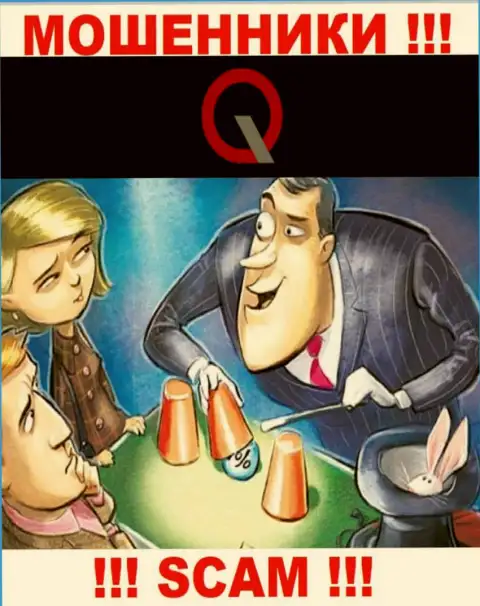 Q-IQ Trade бессовестно обувают игроков, требуя комиссионный сбор за вывод денежных активов