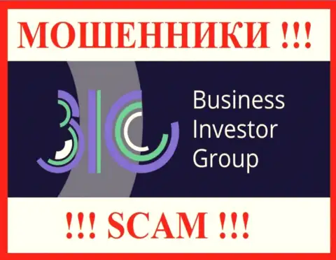 Логотип МОШЕННИКОВ Бизнес Инвестор Групп