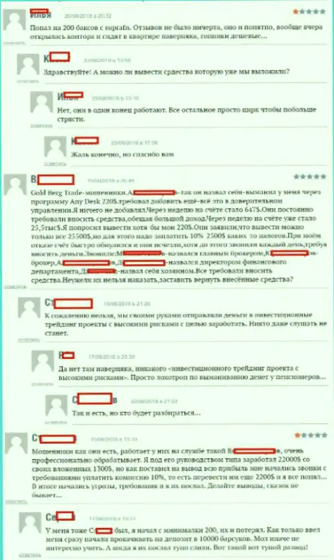 Отзывы трейдеров FOREX ДЦ Супра ЭФЭН, оставленные ими лично на портале boexpert ru