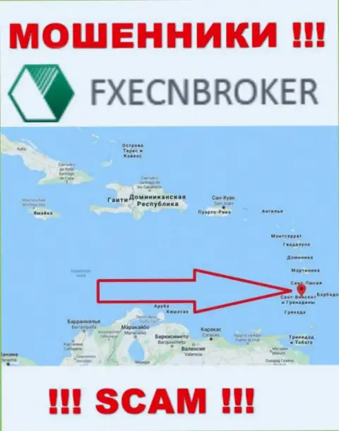 ФИксЕСН Брокер - это МОШЕННИКИ, которые юридически зарегистрированы на территории - Saint Vincent and the Grenadines