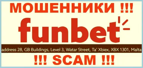 МОШЕННИКИ Фун Бет крадут вложенные денежные средства доверчивых людей, находясь в оффшоре по следующему адресу - 28, GB Buildings, Level 3, Watar Street, Ta Xbiex, XBX 1301, Malta