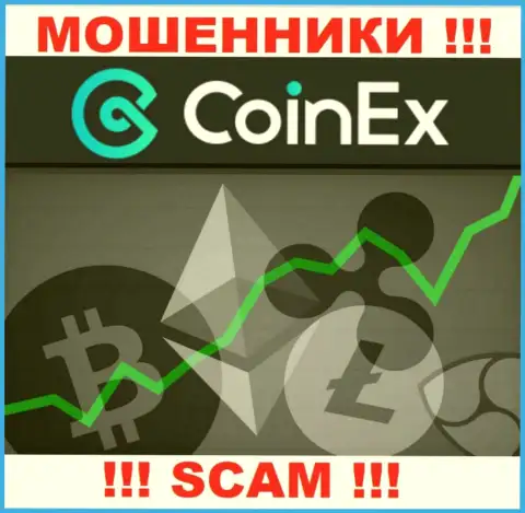 Не верьте, что область деятельности Coinex Com - Crypto trading законна - это обман