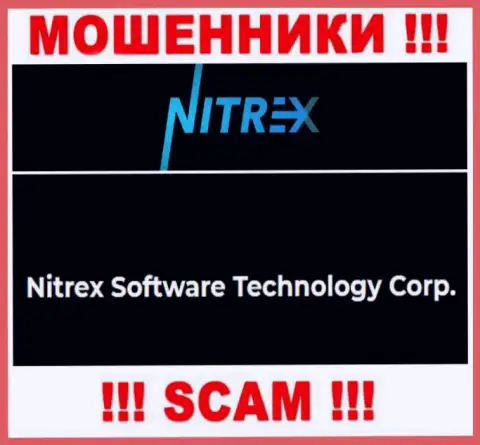 Сомнительная контора Nitrex в собственности такой же скользкой организации Nitrex Software Technology Corp