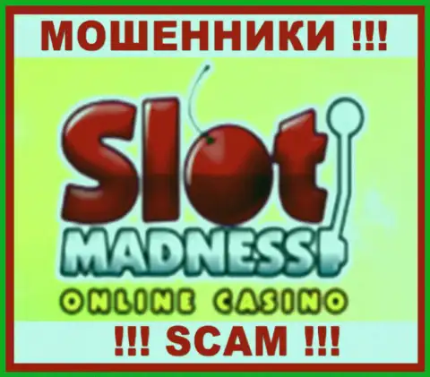 Slot Madness - это МОШЕННИК !!! SCAM !!!