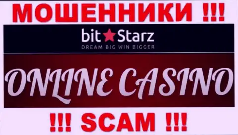BitStarz Com - это обманщики, их работа - Казино, нацелена на отжатие денежных вкладов доверчивых людей