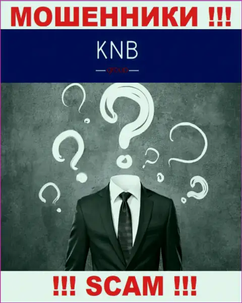 Нет возможности разузнать, кто же является руководителем организации KNB Group Limited это явно мошенники