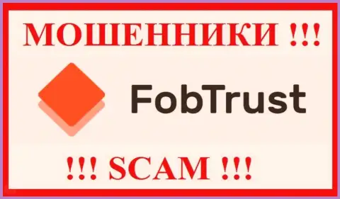 Логотип МОШЕННИКА FobTrust Com